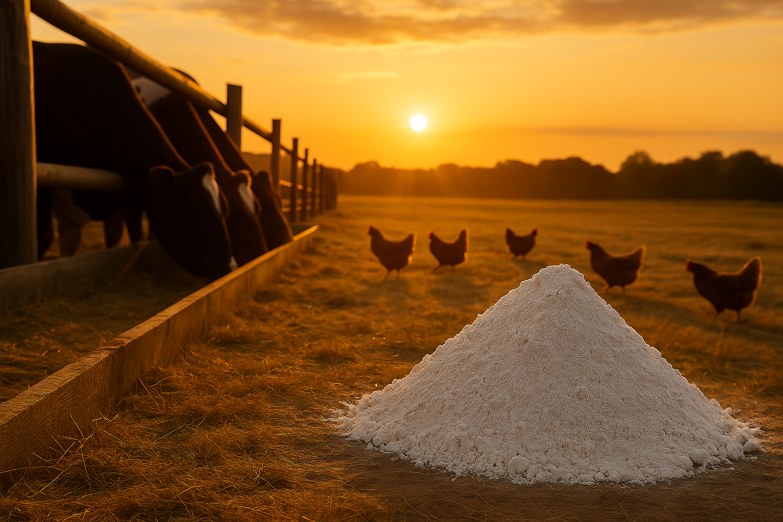 CAULIM - Silicato de Alumínio para Nutrição Animal